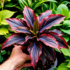 Хоста Спирит Дансер купить по цене от 379р. в интернет-магазине «Посадика» с доставкой почтой в в Оленегорске и по всей России – [изображение №1].