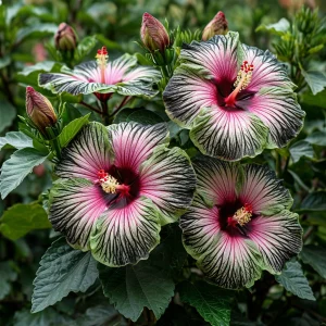 Гибискус Амбер Лайт купить по цене от 490р. в интернет-магазине «Посадика» с доставкой почтой в в Оленегорске и по всей России – [изображение №1].