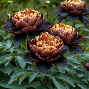 Пион Императорский Бал купить по цене от 419р. в интернет-магазине «Посадика» с доставкой почтой в в Оленегорске и по всей России – [изображение №1].