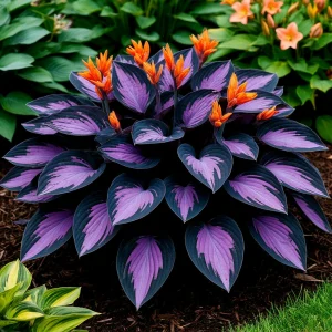 Хоста Эмбрайс купить по цене от 355р. в интернет-магазине «Посадика» с доставкой почтой в в Оленегорске и по всей России – [изображение №1].