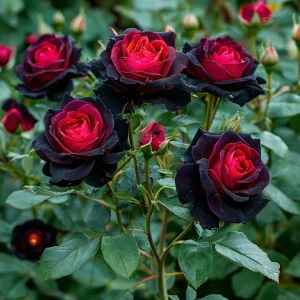 Роза Тень Феникса купить по цене от 402р. в интернет-магазине «Посадика» с доставкой почтой в в Оленегорске и по всей России – [изображение №1].